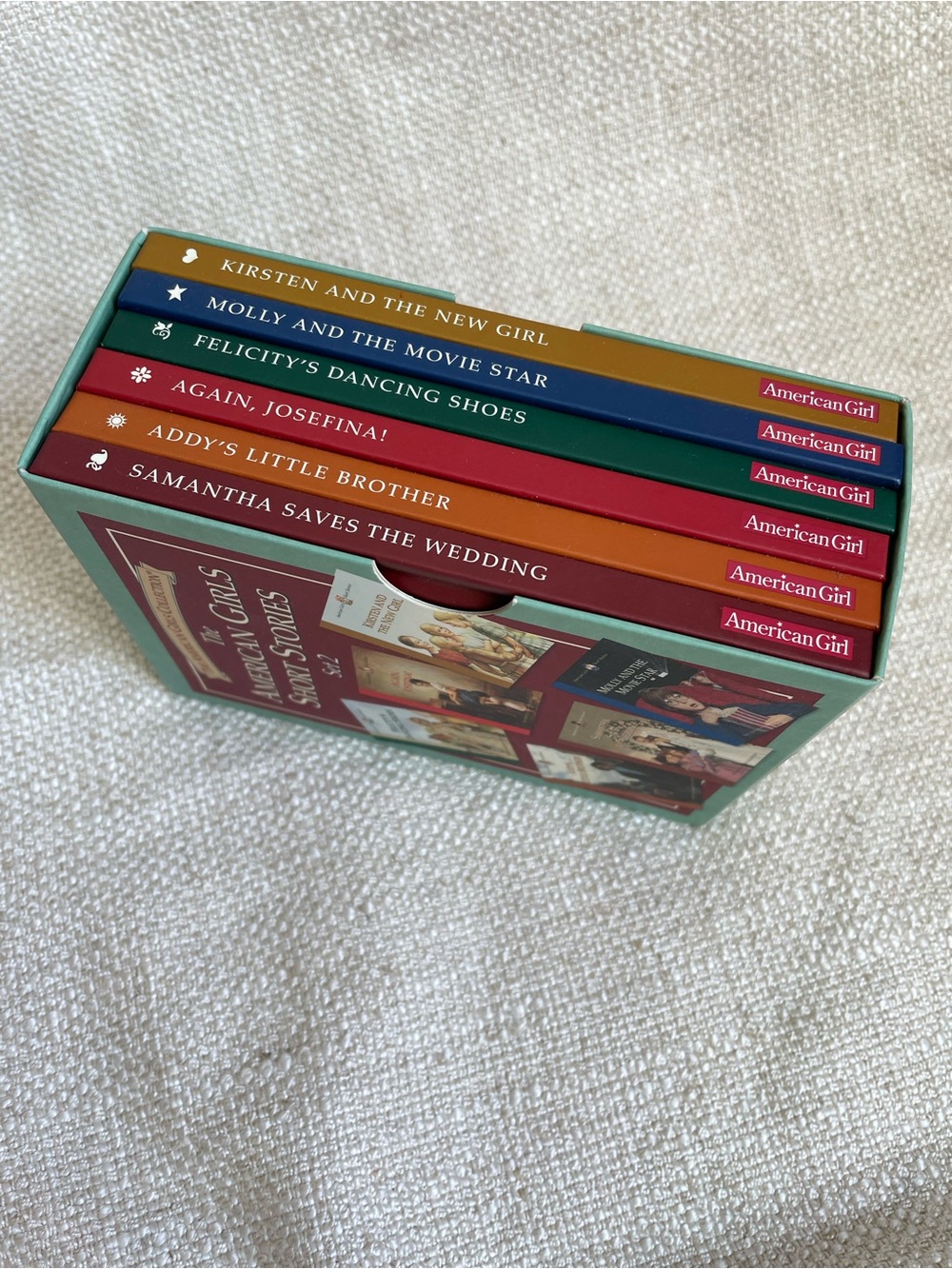 American Girl Set 2 Short Stories Collection Boxed Gift Set 6 Books